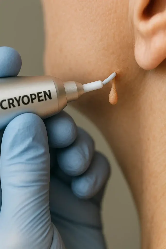 Cryopen for skin tags removal Burton upon Trent speak to our team today!