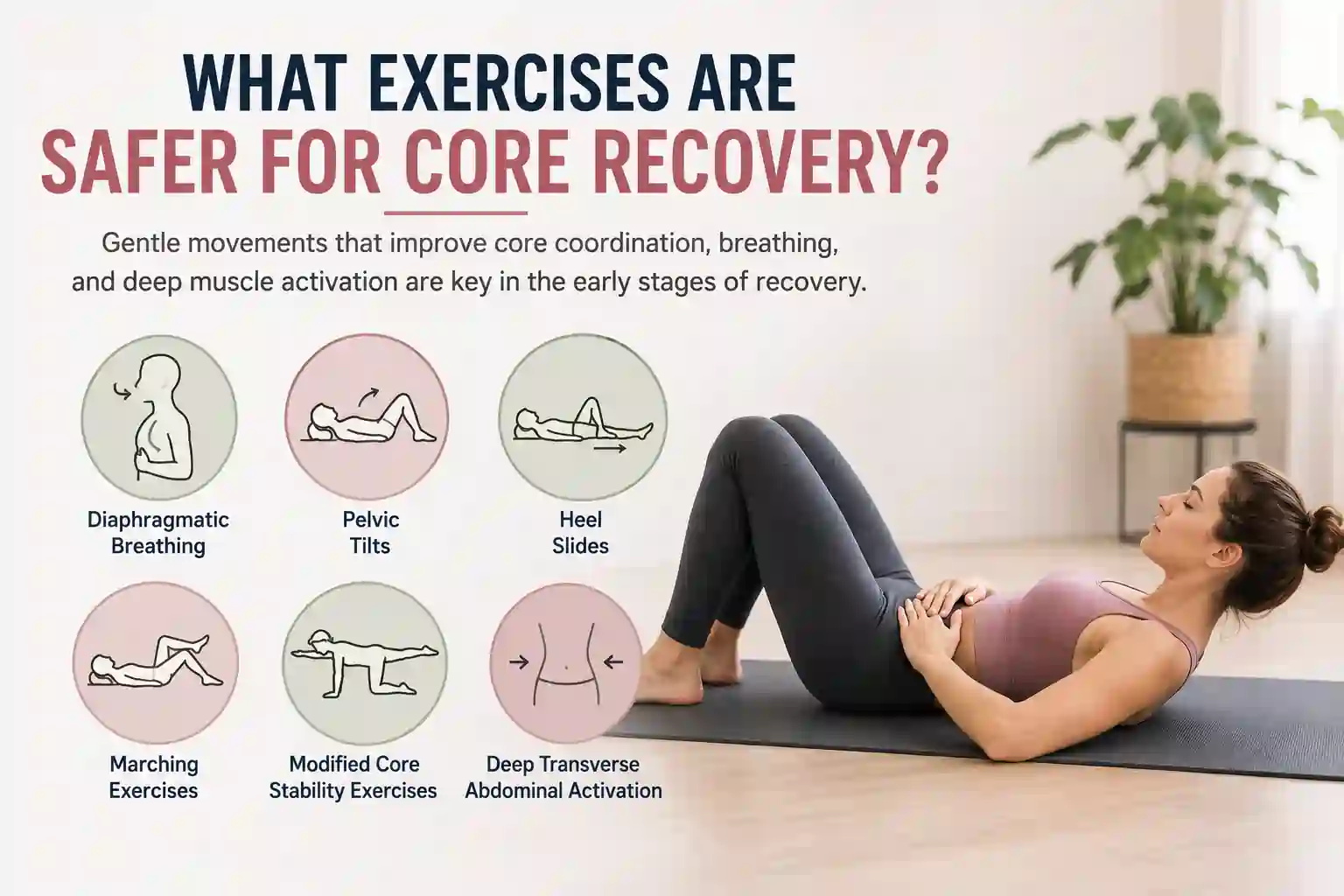 What Exercises Are Safer for Core Recovery Burton upon Trent